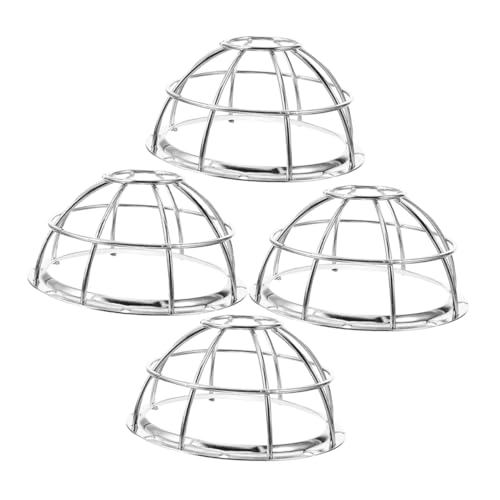 Anneome 4 Stück Antidiebstahl drahtschutz mit Explosionssicherem Mesh Sensor Cover für Rauchmelder Robustes Schutzgitter Einfache Montage für Wohn Gewerbebereich Silberner Sockel Anneome 4 Stück Antidiebstahl drahtschutz mit Explosionssicherem Mesh Sensor Cover für Rauchmelder Robustes Schutzgitter Einfache Montage für Wohn Gewerbebereich Silberner Sockel von Anneome