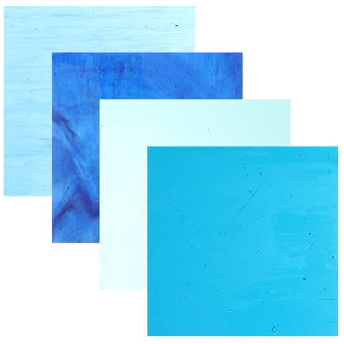 Anneome 4 Stück Buntglas Mosaikfliesen für Diy Bastelprojekte Kreative Bastelmaterialien Blau und Grüntönen Glatte Oberfläche Vielseitig Einsetzbar für Dekorationen und Kunstwerke Anneome 4 Stück Buntglas Mosaikfliesen für Diy Bastelprojekte Kreative Bastelmaterialien Blau und Grüntönen Glatte Oberfläche Vielseitig Einsetzbar für Dekorationen und Kunstwerke von Anneome