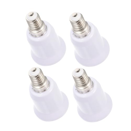 Anneome 4 Stück Lampenfassung Adapter Lampenhalter Steckdose Kunststoff Sicher Kompatibel für LED Glühbirnen für Zuhause Büro Hotel Restaurant Anneome 4 Stück Lampenfassung Adapter Lampenhalter Steckdose Kunststoff Sicher Kompatibel für LED Glühbirnen für Zuhause Büro Hotel Restaurant von Anneome