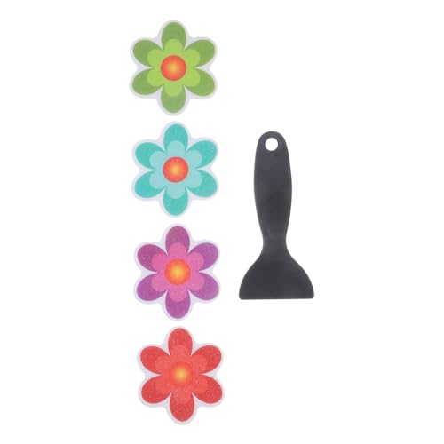 Anneome 4 Stück Selbstklebende rutschfeste Fliesenaufkleber für Badezimmer Kindgerechte Blumenmuster Installieren Langlebig Geeignet für Glatte Oberflächen Sicherer Badespaß Anneome 4 Stück Selbstklebende rutschfeste Fliesenaufkleber für Badezimmer Kindgerechte Blumenmuster Installieren Langlebig Geeignet für Glatte Oberflächen Sicherer Badespaß von Anneome