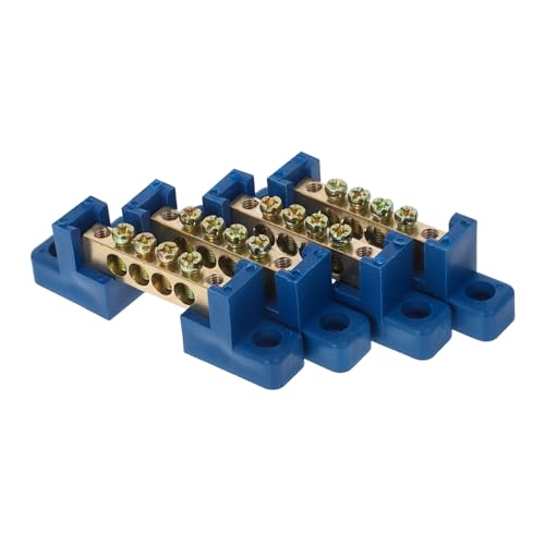Anneome 4 Stück Stabiler Anschlussblock mit Terminals für Optimierte Installation Verbessert und Anneome 4 Stück Stabiler Anschlussblock mit Terminals für Optimierte Installation Verbessert und von Anneome