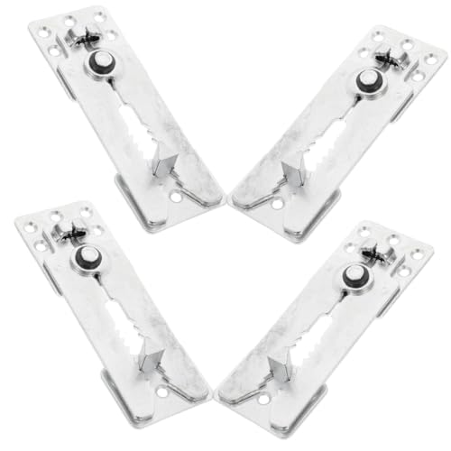 Anneome 4 Stück Teiliges Sektionale Sofa verbindungsclips aus Robustem Möbelverbinder für Couch Stabile Halterung für Sofas Betten Wohnzimmer und Büro Einfache Montage von Anneome