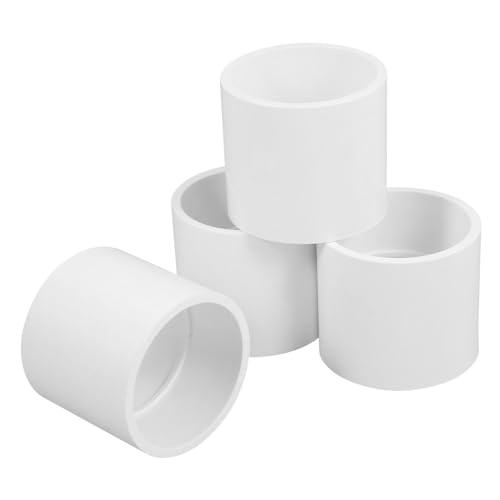 Anneome 4stücke Abflussrohrverbinder Aus Pvc Weiß Für Wasser Und Abwassersysteme Anschlussstücke Für Rohre Gleichen Durchmessers Innen Und Außenanwendung Druckfeste Rohrverbinder Anneome 4stücke Abflussrohrverbinder Aus Pvc Weiß Für Wasser Und Abwassersysteme Anschlussstücke Für Rohre Gleichen Durchmessers Innen Und Außenanwendung Druckfeste Rohrverbinder von Anneome