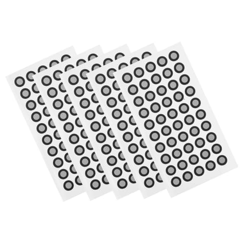 Anneome 5 Blätter Reflektierende Markierungspunkte Dicke Bögen mit Je Punkten Hochreflektierende Film positionierungsziele für Präzises Optisches Tracking Scanner kompatibilität von Anneome