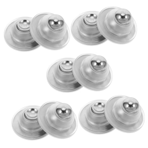 Anneome 5 Sätze Magnetischer Türstopper mit Doppelseitigem Kleber Geräuschloser Anti-kollisions Türhalter für Wohnmobil Camper und Büro Selbstklebend Transparenter Türanschlag von Anneome