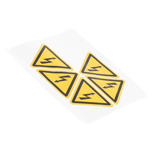 Anneome 5 Stück Hochspannungs warnaufkleber PVC Wasserfest Elektrisch Schock Warnschild Sicherheitsetikett für Zuhause Werkstatt Betrieb Anneome 5 Stück Hochspannungs warnaufkleber PVC Wasserfest Elektrisch Schock Warnschild Sicherheitsetikett für Zuhause Werkstatt Betrieb von Anneome