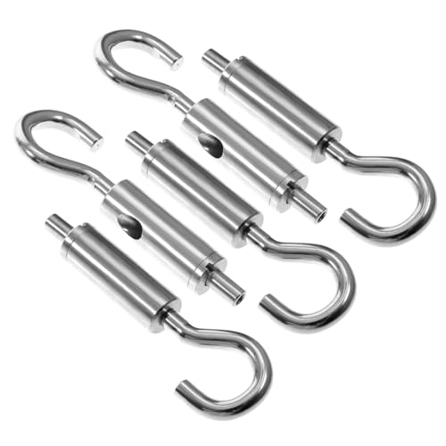 Anneome 5 Stück Teiliges Hook And Eye Turnbuckle aus Robustem Kupfer Sicherer Drahtseil Spanner mit Einfachem Praktischem Verstellmechanismus Vielseitig Einsetzbar für Beleuchtung Anneome 5 Stück Teiliges Hook And Eye Turnbuckle aus Robustem Kupfer Sicherer Drahtseil Spanner mit Einfachem Praktischem Verstellmechanismus Vielseitig Einsetzbar für Beleuchtung von Anneome
