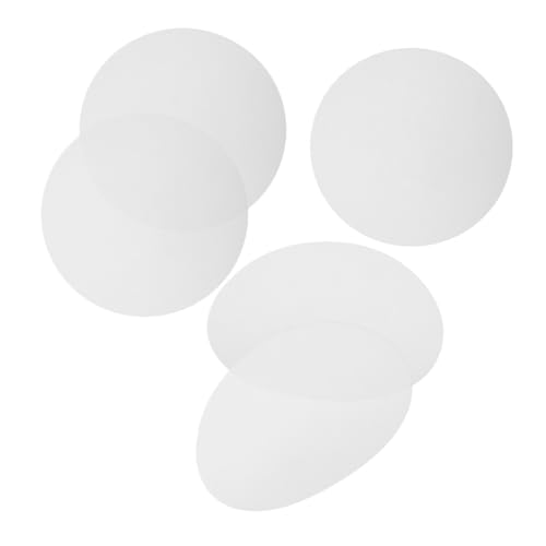 Anneome 5 Stück Teiliges Stoff Lampenschirm Diffusor Runder Lampenschirm für Deckenleuchten und Pendelleuchten Hitzebeständig Anpassbar Lichtstreuend als Recessed Light Diffuser Cover von Anneome