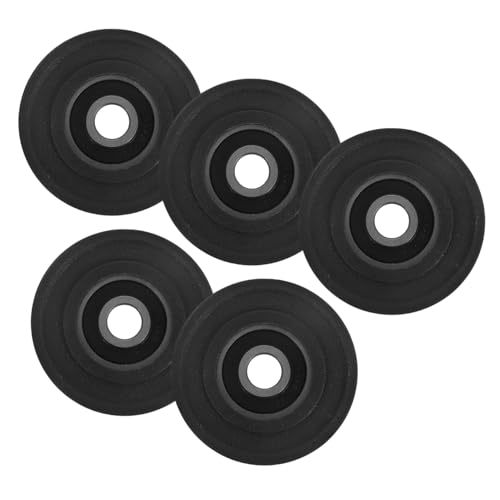 Anneome 5 Stück Teiliges U nut Nylonbeschichtung Leiser Tür Fenster schiebetür führung Robustes Stahlseil schrankrollwagen für Vielseitige Möbelmechanismen von Anneome