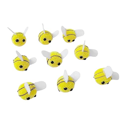 Anneome 50 Stück Handgemachte Bienen Dekorationen für Kleidung und Hüte Gelb DIY Zubehör für Bastelprojekte für Haaraccessoires und Festliche Bastelarbeiten Anneome 50 Stück Handgemachte Bienen Dekorationen für Kleidung und Hüte Gelb DIY Zubehör für Bastelprojekte für Haaraccessoires und Festliche Bastelarbeiten von Anneome