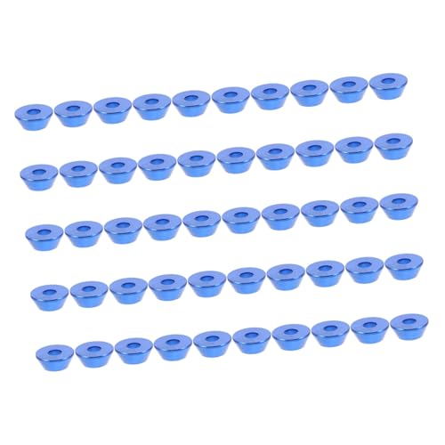 Anneome 50 Stück Konische Cup Head Unterlegscheiben aus Anodisiertem Aluminiumlegierung Hohe Härte Korrosionsbeständig Glatte Oberfläche Geeignet für Garten Wasserinstallationen Anneome 50 Stück Konische Cup Head Unterlegscheiben aus Anodisiertem Aluminiumlegierung Hohe Härte Korrosionsbeständig Glatte Oberfläche Geeignet für Garten Wasserinstallationen von Anneome
