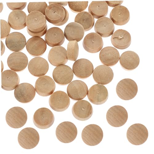 Anneome 50 Stück Teiliges Holzstopfen Flacher Kopf Carpenter Bee Lochstopfen für Möbel Abdeckkappen Holz für Schraubenlöcher Robuste Holzplugs zur Dekorativen Lochabdeckung Anneome 50 Stück Teiliges Holzstopfen Flacher Kopf Carpenter Bee Lochstopfen für Möbel Abdeckkappen Holz für Schraubenlöcher Robuste Holzplugs zur Dekorativen Lochabdeckung von Anneome