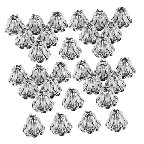Anneome 50 Stück Teiliges Metall-blumen-perlkappen Vintage Legierungs-perlenkappen als Abstandshalter für Armbänder Halsketten Ohrringe Stabile DIY Schmuckherstellung Zubehör Anneome 50 Stück Teiliges Metall-blumen-perlkappen Vintage Legierungs-perlenkappen als Abstandshalter für Armbänder Halsketten Ohrringe Stabile DIY Schmuckherstellung Zubehör von Anneome