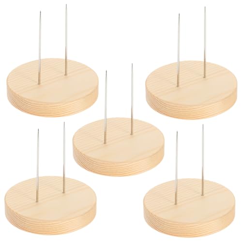 Anneome 5stücke Holzsockel Für Filztierpuppen Nadelfilz-tierpuppe-Display-ständer Tischhalter Für Kleine Filztierpuppen Anneome 5stücke Holzsockel Für Filztierpuppen Nadelfilz-tierpuppe-Display-ständer Tischhalter Für Kleine Filztierpuppen von Anneome