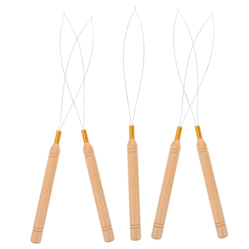 Anneome 5stücke Perleneinfädler Holz DIY-Werkzeug Zum Basteln Schnelles Auffädeln Von Perlen Und Flüssigsilberperlen Einfaches Handhaben Mit Elastischem Draht Für Perlenschmuck Und Perlena Anneome 5stücke Perleneinfädler Holz DIY-Werkzeug Zum Basteln Schnelles Auffädeln Von Perlen Und Flüssigsilberperlen Einfaches Handhaben Mit Elastischem Draht Für Perlenschmuck Und Perlena von Anneome