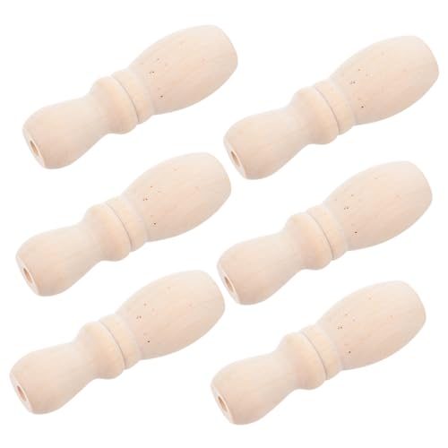 Anneome 6 Stück Holz Jalousien Zugknöpfe Vasenform Holz Quasten für Fensterläden Dekorative Ziehknöpfe Robuste Fenster Blind Zubehörteile Anneome 6 Stück Holz Jalousien Zugknöpfe Vasenform Holz Quasten für Fensterläden Dekorative Ziehknöpfe Robuste Fenster Blind Zubehörteile von Anneome