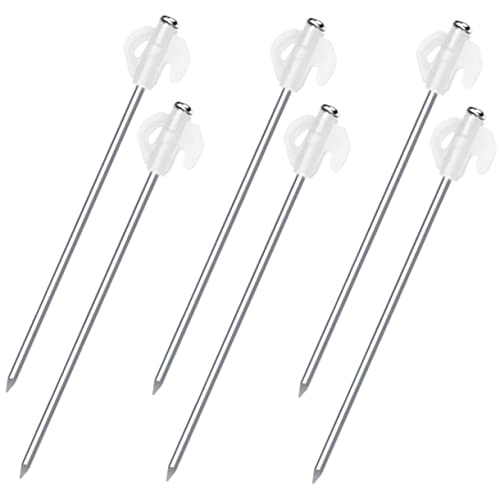 Anneome 6 Stück Nachtleuchtende Zeltheringe Metall Robuste Zeltnägel für Camping und Outdoor Hochwertige Erdnägel für Festen Halt für Zelte und Pavillons Anneome 6 Stück Nachtleuchtende Zeltheringe Metall Robuste Zeltnägel für Camping und Outdoor Hochwertige Erdnägel für Festen Halt für Zelte und Pavillons von Anneome