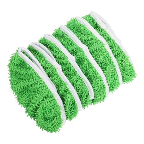 Anneome 6 Stück Teiliges Mikrofaser-mopp-pads Wiederverwendbar für Feucht Trockenreinigung Ersatzbezüge für Bodenwischer Kompatibel mit Swiffer Geeignet für Fliesen und Holzfußböden von Anneome