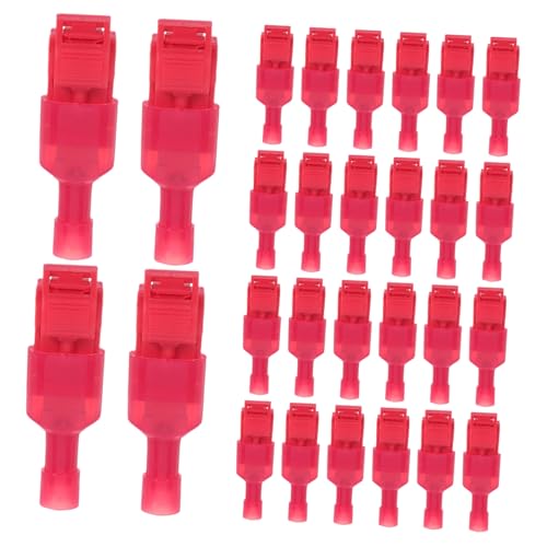 Anneome 60 Paare Tap Wire Connectors Schnellverbinder T-form Kabelverbinder für Verschiedene Drahtgrößen Sicherer Elektrischer Anschluss für Heim Industrieanwendungen Zeitsparendes von Anneome