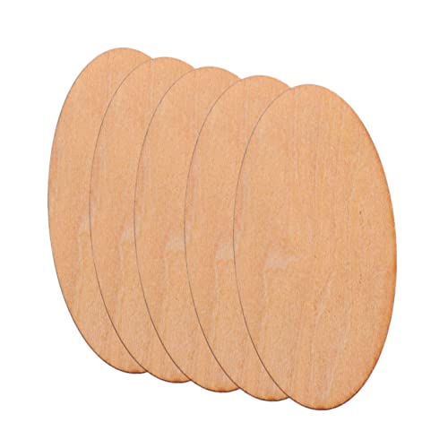 Anneome 60 Stück Ovale Holzscheiben 20 X 40 Mm Unvollendete Bastelstücke Für Heimdekoration Kreative Kunstwerke Anneome 60 Stück Ovale Holzscheiben 20 X 40 Mm Unvollendete Bastelstücke Für Heimdekoration Kreative Kunstwerke von Anneome