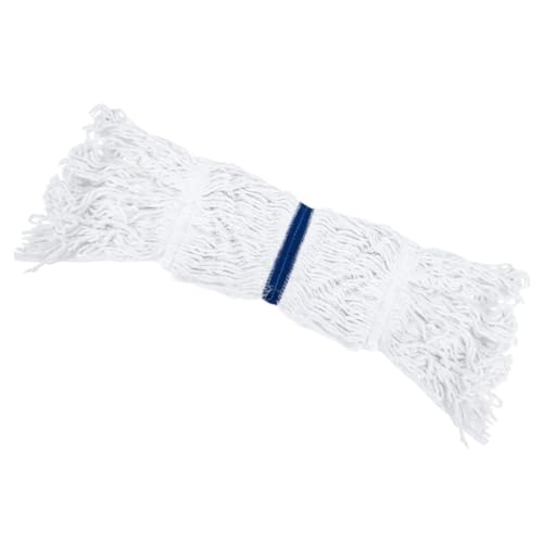 Anneome Abnehmbarer Baumwoll moppkopf Ersatz Waschbarer Wischmopp aufsatz aus Saugfähigem Material für Haushaltsbodenreinigung Schnelltrocknend und Langlebig Passend für Verschiedene von Anneome