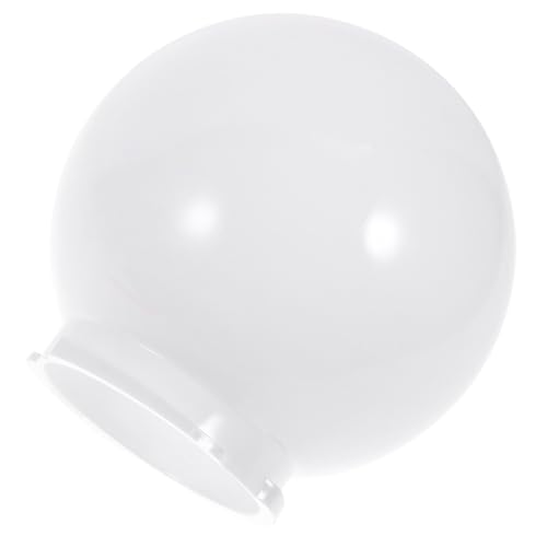 Anneome Acryl Kugelleuchte Lampenschirm Ømm Opal Weiß Sphärischer Lampenabdeckung für Außen Wand Straßenlampen Wetterfest Langlebig Einfache Montage von Anneome