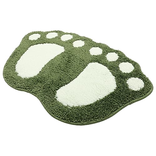 Anneome Bad Teppichunterlage saugfähige Badematte für zu Hause Nicht büroteppiche Schlafzimmer Teppich fußmatte Kinderteppiche dekorative Matte Badezimmermatte Polyester (Polyester) von Anneome