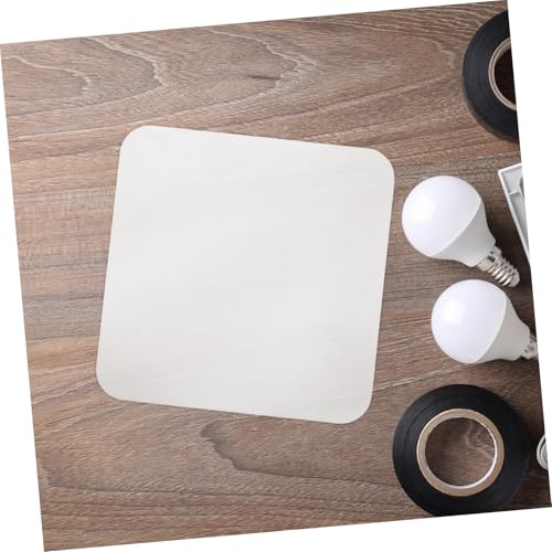 Anneome Deckenlampen Abdeckung Quadratisch Lichtdiffusor Platte Weiches Licht Schlafzimmer Wohnzimmer Einfach Austauschbar Diffusor Transparent Weiß von Anneome