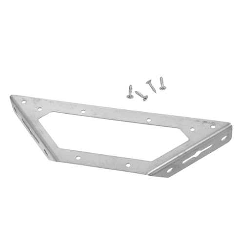 Anneome Edelstahl Möbel Eckwinkel Dreiecksstütze mit Schrauben Mehrzweckwinkel für Küchen Wandschränke Stabile Metallverbinder Möbelverbindungsschiene Robust Langlebig von Anneome