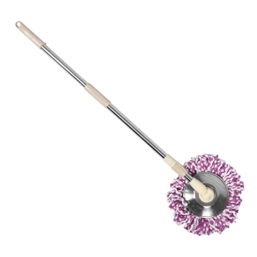 Anneome Edelstahl Mop Stiel Set mit Explosionsgeschütztem Khakifarbenem Griff Drehbarer Mopstiel Ersatz für Haushaltsputz Verstärkt und Langlebig Kompatibel mit Wischmopp und Eimer von Anneome