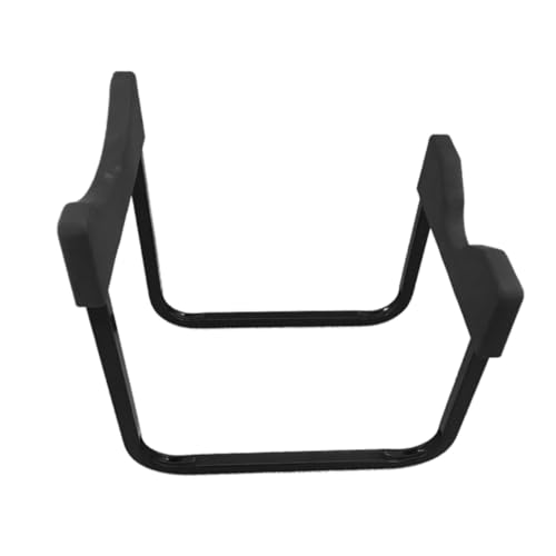 Anneome Edelstahl Wasserbehälter Halter Schwarz Kreativer Flaschenständer mit Rutschfestem Boden Praktischer Wasserbehälter Halterung für Zuhause und Büro Langlebig und Sicher von Anneome