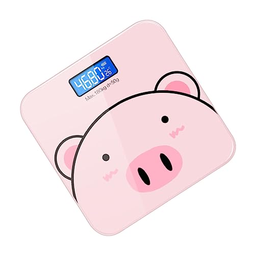 Anneome Elektronische Körperwaage mit Cartoon Design USB Ladefunktion Intelligente Gewichtsinduktion LCD Display Präzise Messung Multifunktionale Digitale Personenwaage für Zuhause Anneome Elektronische Körperwaage mit Cartoon Design USB Ladefunktion Intelligente Gewichtsinduktion LCD Display Präzise Messung Multifunktionale Digitale Personenwaage für Zuhause von Anneome