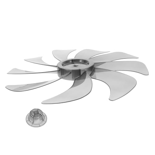 Anneome Ersatzlüfterblatt Flügel aus Stabilem PP Material Transparenter Schwarzer Ventilatorflügel für Standventilator und Tischventilator Sichere und Langlebige Reparatur für Große Anneome Ersatzlüfterblatt Flügel aus Stabilem PP Material Transparenter Schwarzer Ventilatorflügel für Standventilator und Tischventilator Sichere und Langlebige Reparatur für Große von Anneome