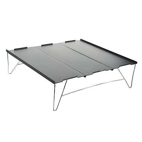 Anneome Aluminium Klapptisch Campingtisch Zusammenklappbar Tragbar Leicht Picknick-esstisch Strandtisch Outdoor-Tisch von Anneome