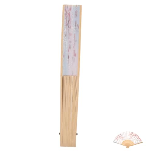 Anneome Faltbarer Handfächer aus Holz Leicht und Elegant Klassisch Vintage Stil Für Hochzeit Tanz Bühne Und Outdoor Geeignet Hochzeitsgeschenk Souvenir von Anneome