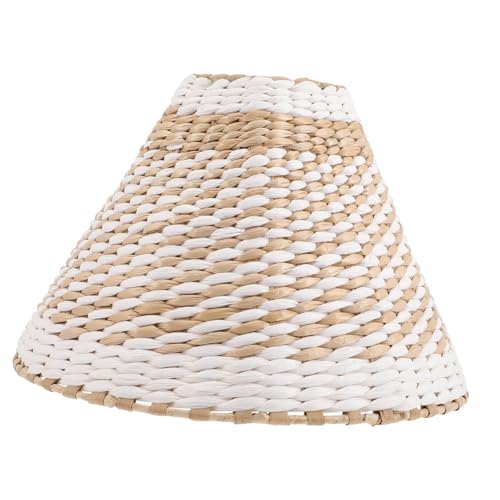 Anneome Gewebter Papierlampenschirm Tisch Stehlampe Lampenabdeckung Kreativer Lampenschirm für Wohnzimmer Schlafzimmer Büro Rustikale Dekoration Anneome Gewebter Papierlampenschirm Tisch Stehlampe Lampenabdeckung Kreativer Lampenschirm für Wohnzimmer Schlafzimmer Büro Rustikale Dekoration von Anneome