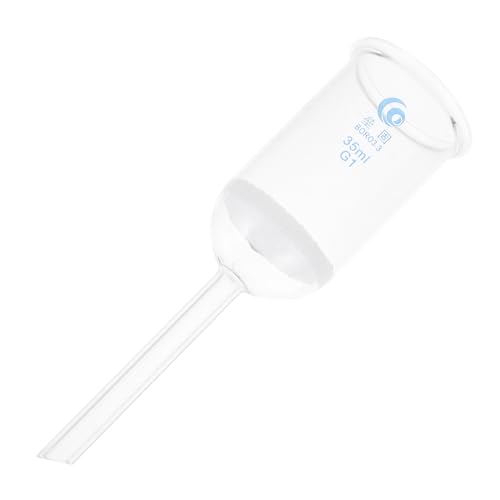 Anneome Glas trichter Sandkern Säurebeständig Borosilikat Vielseitig für Chemische Anwendungen Pharmazeutische Studien Universitäten und Wissenschaftliche Experimente Langlebig und Anneome Glas trichter Sandkern Säurebeständig Borosilikat Vielseitig für Chemische Anwendungen Pharmazeutische Studien Universitäten und Wissenschaftliche Experimente Langlebig und von Anneome