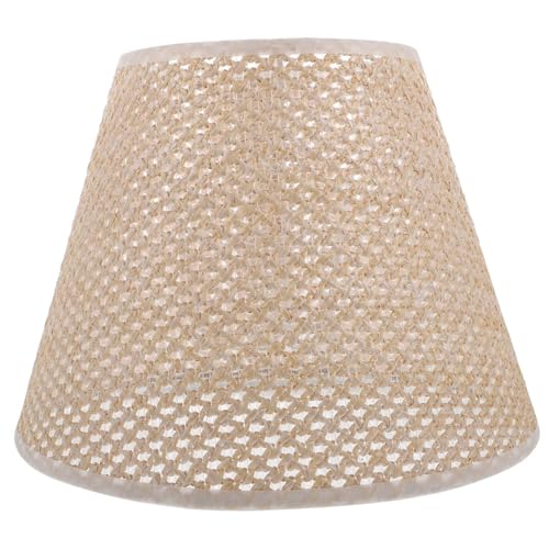 Anneome Handgefertigter Lampenschirm aus Roségold Rattan Langlebiger Leichter Lampenschirm für Tischlampe Einfache Installation im Wiener Geflecht Stil Anneome Handgefertigter Lampenschirm aus Roségold Rattan Langlebiger Leichter Lampenschirm für Tischlampe Einfache Installation im Wiener Geflecht Stil von Anneome