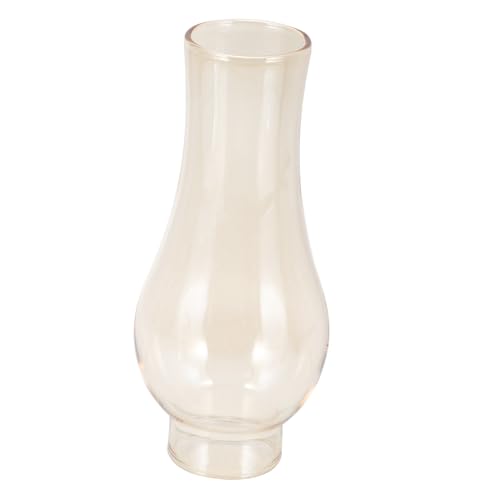 Anneome Hitzebeständiger Glaslampenschirm für Petroleum Outdoor lampen Transparenter Öllampenschirm mit Einfachem Aufbau Dekorativer Lampenzylinder für Camping und Wohnräume von Anneome