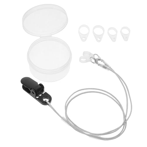 Anneome Hörgerätesicherung Verstellbares Lanyard Anti verlust Clip für Senioren Leichte Weiche Halteschlaufe Kompatibel mit Ohr Hörverstärkern von Anneome