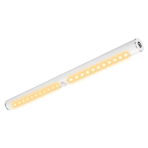 Anneome Bewegungsmelder Schranklicht Wiederaufladbare Unterbauleuchte Mit Usb Warmweiß Für Küche Schlafzimmer Und Flur Energieeffiziente Nachtlampe Für Mehr von Anneome