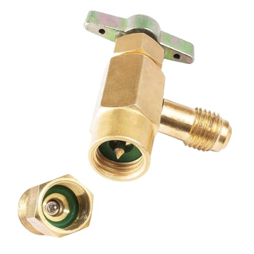 Anneome Kältemittel Öffnungsventil mit Tankadapter für Klimaanlagen Gewinde Selbstabdichtend aus Robustem für Professionelle und Diy Anwendungen von Anneome