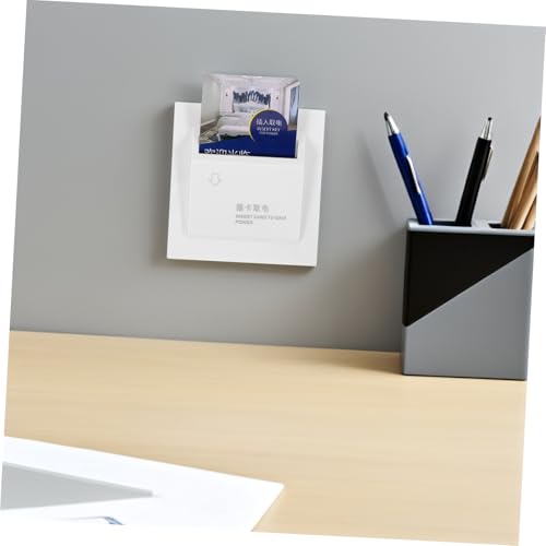 Anneome Karten Schalter mit Zeitverzögerung Dreiadriges Weißes Wandpanel Installieren Card Activated Switch für Hotels und Gästehäuser Energieeffiziente Stromsteuerung von Anneome