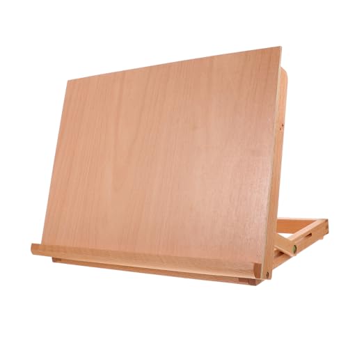 Anneome Eleganter 4K-Staffeleiständer für den Schreibtisch Zeichenständer aus Holz für Anfänger Studenten Künstler Skizzierbrett Anneome Eleganter 4K-Staffeleiständer für den Schreibtisch Zeichenständer aus Holz für Anfänger Studenten Künstler Skizzierbrett von Anneome