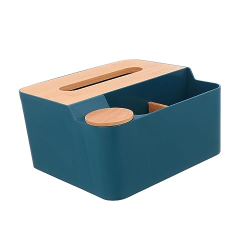 Anneome 1stück Multifunktionale Desktop Taschentuchbox Holzdeckel Für Hotel Büro Und Zuhause Praktischen Aufbewahrung Von Servietten Und Taschentüchern von Anneome