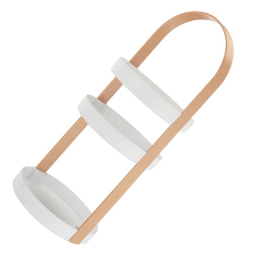 Anneome Kosmetik Organizer Badezimmer Regal aus Sicherem Material Platzsparend Abnehmbar für Waschbecken Bad und Kosmetik Stabiles Desktop Aufbewahrungssystem Elegantes Design von Anneome