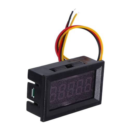Anneome LED Voltmeter Professionelles Spannungsmessgerät für Elektronikreparatur Labor Messgerät Batterie Spannungsmesser mit Hoher Genauigkeit von Anneome