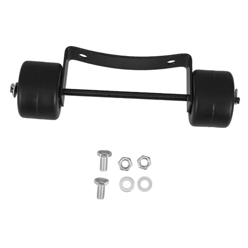 Anneome Langlebige Leicht zu Montierende Mobile Ersatzrollen für Patio Heizstrahler Schwarz Geeignet für Innen Außenbereiche Einfache Installation ohne Spezialwerkzeug von Anneome