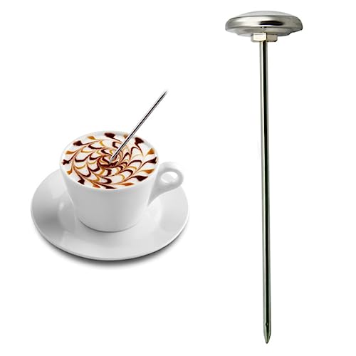 Anneome Lebensmittel-Thermometer Küchenkochthermometer Milchschaumthermometer Thermometer für Lebensmittel Lebensmitteltemperaturthermometer Milchthermometer Schwarz Anneome Lebensmittel-Thermometer Küchenkochthermometer Milchschaumthermometer Thermometer für Lebensmittel Lebensmitteltemperaturthermometer Milchthermometer Schwarz von Anneome