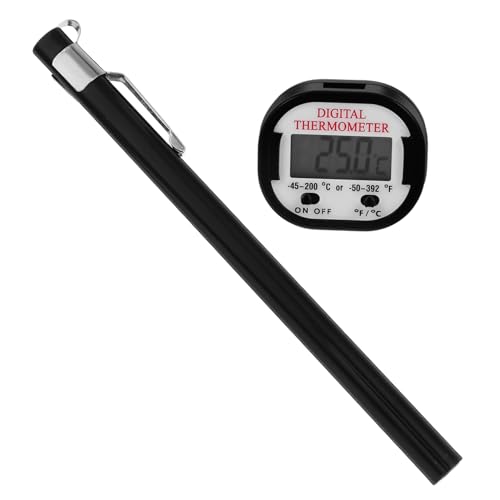 Anneome Lebensmittel-Thermometer Lebensmitteltemperaturthermometer lesen Sondenthermometer zum Kochen Lebensmittelthermometer für die Küche Thermometer für Lebensmittel Schwarz Anneome Lebensmittel-Thermometer Lebensmitteltemperaturthermometer lesen Sondenthermometer zum Kochen Lebensmittelthermometer für die Küche Thermometer für Lebensmittel Schwarz von Anneome